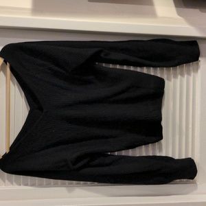 Madewell front and back v neck sweater